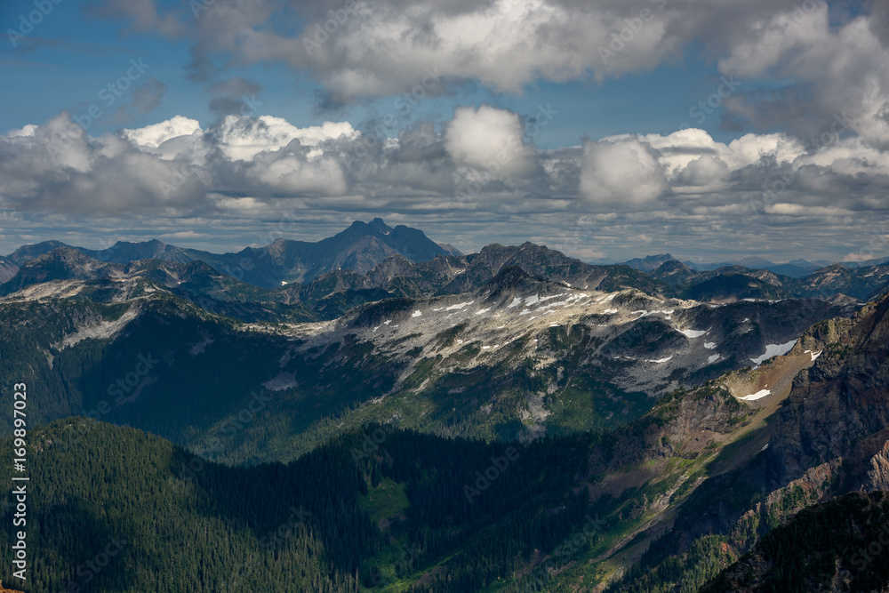 Mountain view at top Mountain view at top