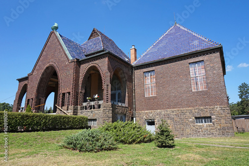 Building of the funeral home and crematorium
