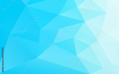 abstract geometric business blue background