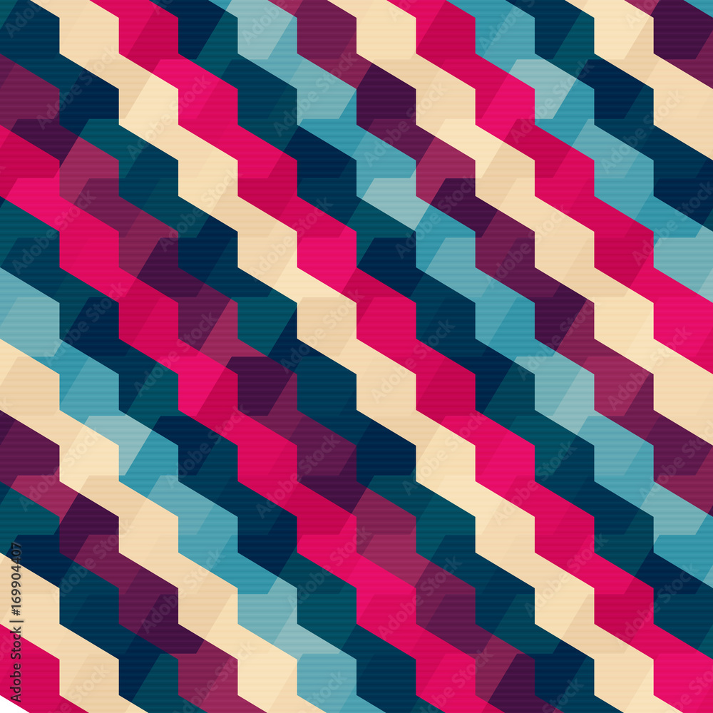 abstract color geometric pattern