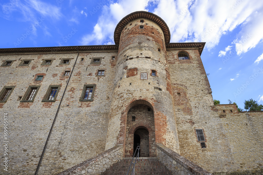 Ducal Palace in Castiglione del Lago in Umbria in Italy.