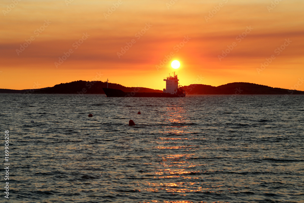 Adriatic Sunset / Summer Sunset in Croatia, Adriatic