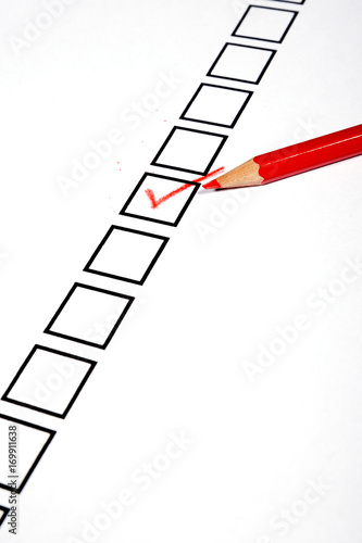 Marked check box