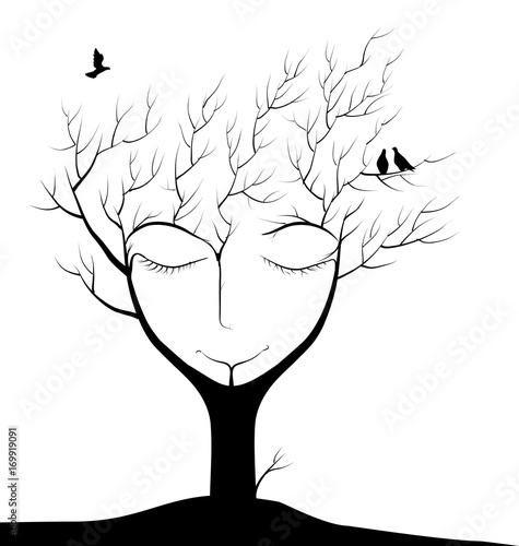 sleeping tree spirit
