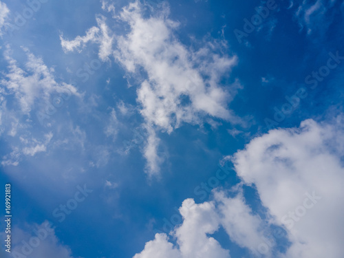Beautiful sky and cloud  white clouds on blue sky Beautiful Sky Background  sky and sun with clouds