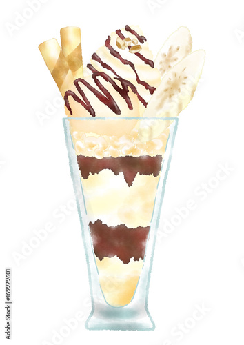 チョコレートパフェ Stock イラスト Adobe Stock チョコレートパフェ Stock イラスト Adobe Stock