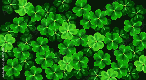 Bright leaves of clover