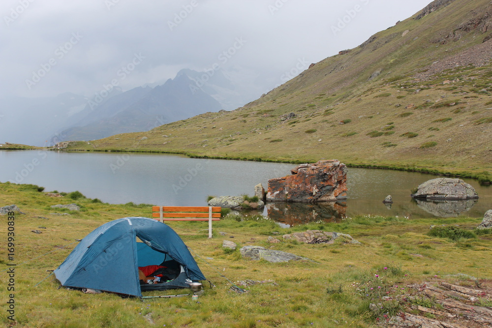 Camping en montagne