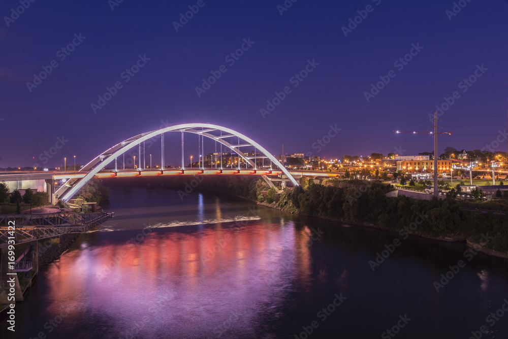 Naklejka premium Korean War Veterans Bridge