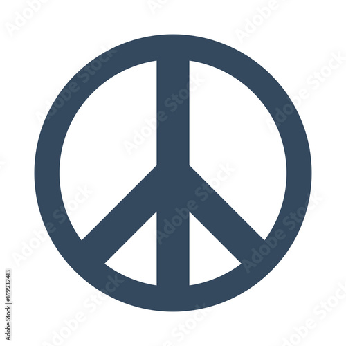 International Peace Day logo or emblem. 21 September. Vector illustration.