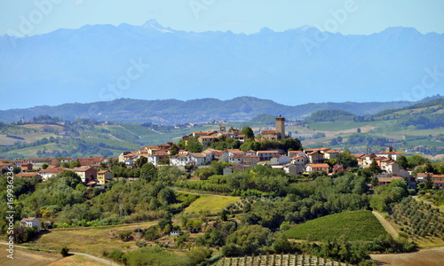 panorama del Monferrato  Piemonte  Italia