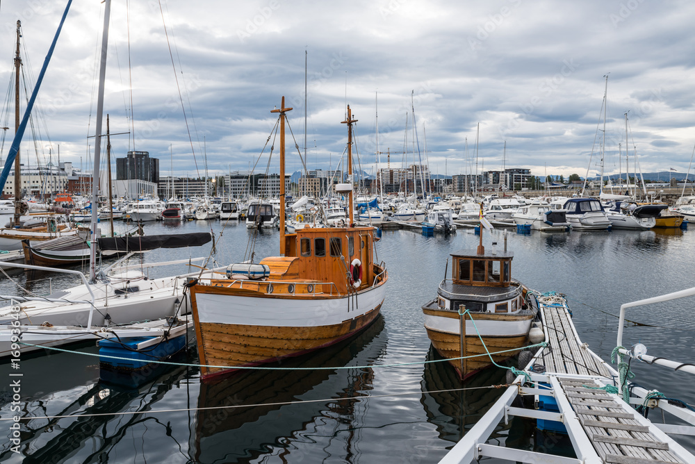 Fototapeta premium Norway, port