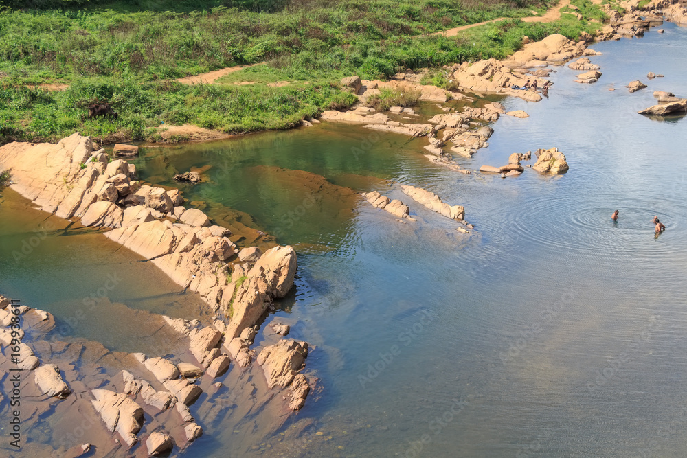 River in jungle of Sri Lanka River in jungle of Sri Lanka