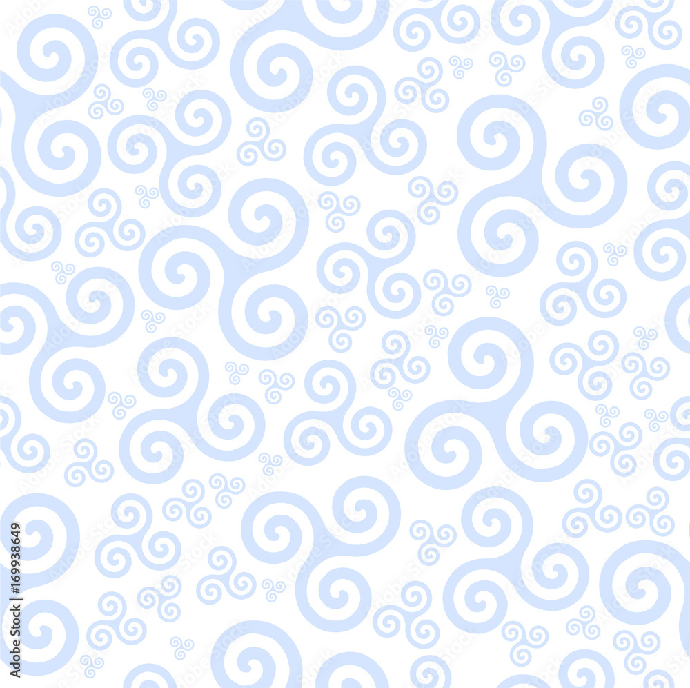 Greek beautiful swirl pattern vector