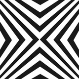 Vector seamless pattern with black and white stripes. Texture with crossing diagonal striped lines. Monochrome geometric background, repeat tiles. Pop art style. Design for decoration, prints, fabric