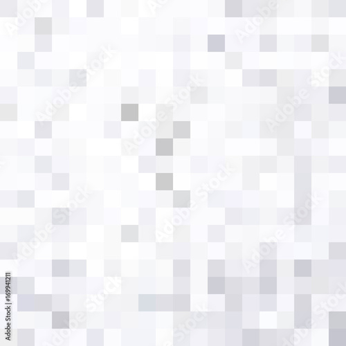Abstract gray background of squares. Geometric pattern