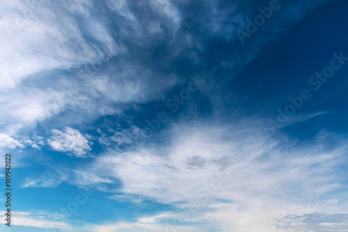 Blue sky with cloud © Suradech