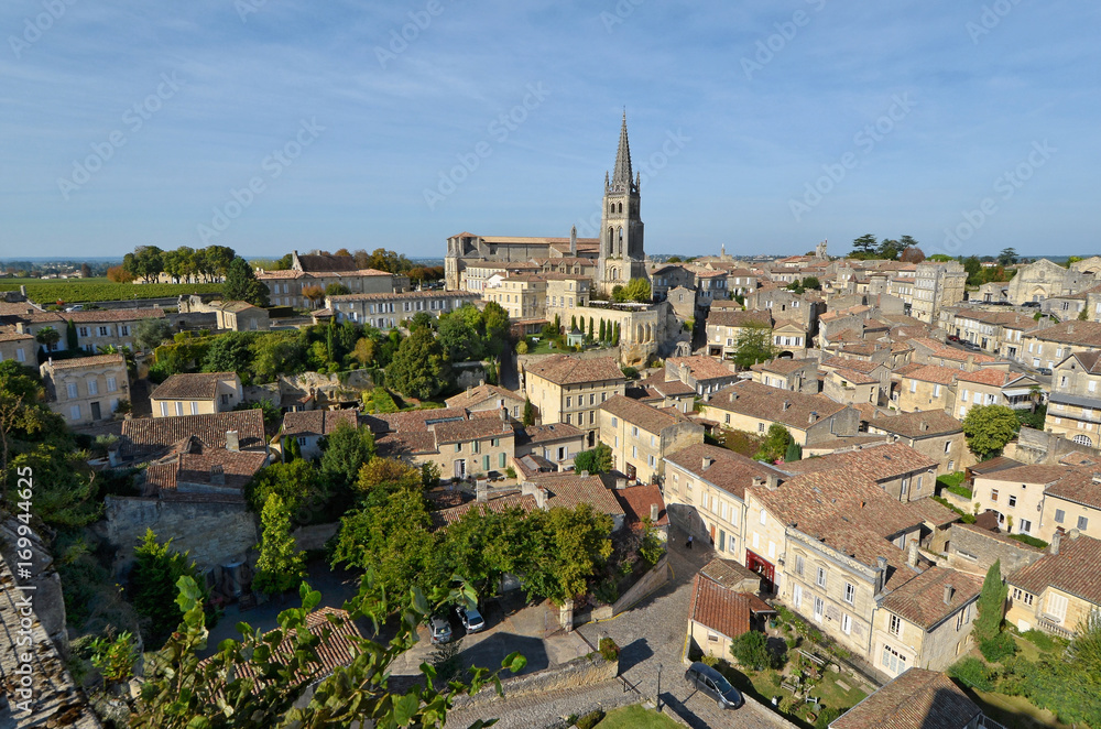 Saint-Emilion - Gironde - vue générale