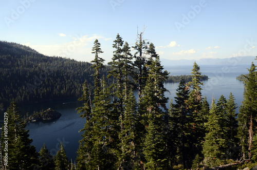 Fototapeta Naklejka Na Ścianę i Meble -  Lake Tahoe landscape, California, USA