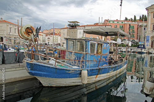 Fischerboote in Piran