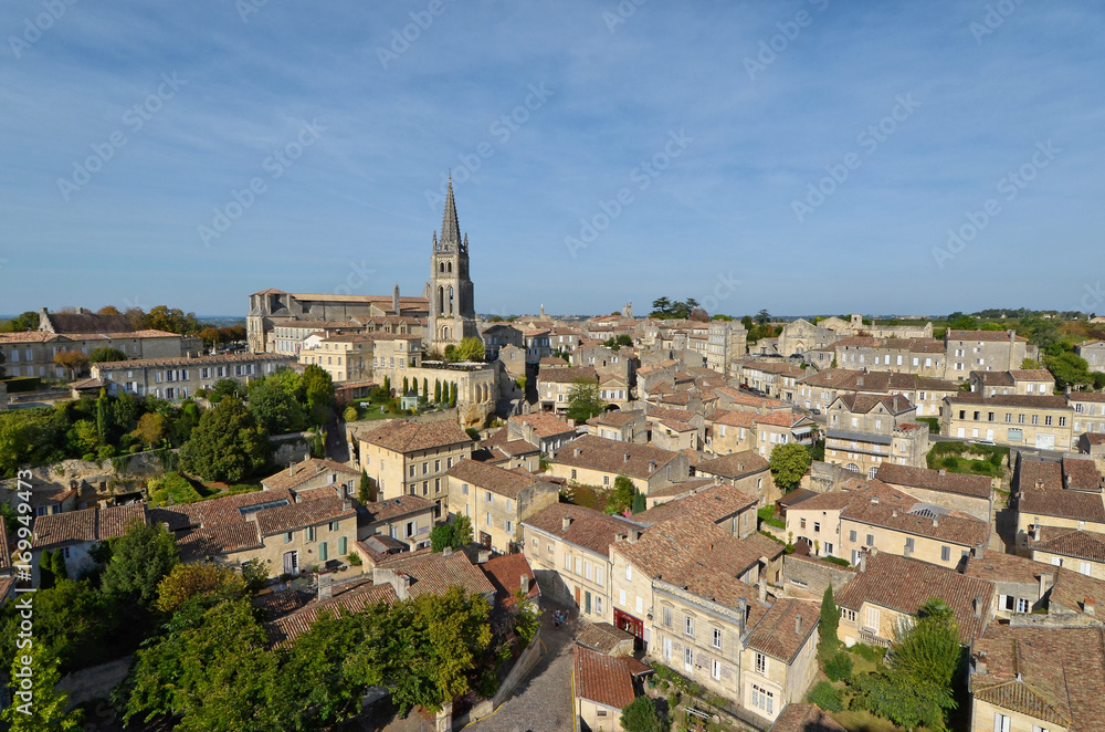 Saint-Emilion - Gironde - Vue générale