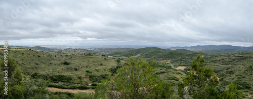 The village of Ujue in Navarre, Spain