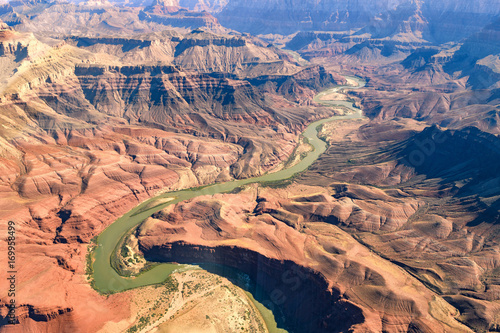 Canvas-taulu aerial view of grand canyon national park, arizona