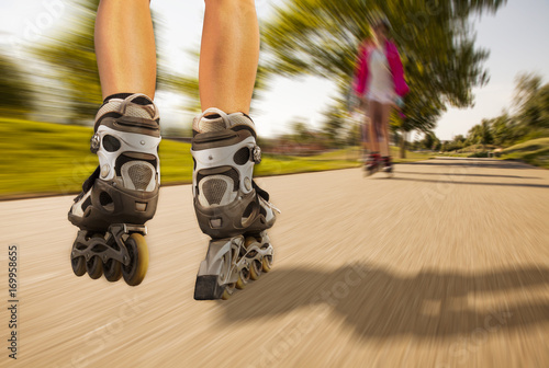 high speed / inline skating / street photo