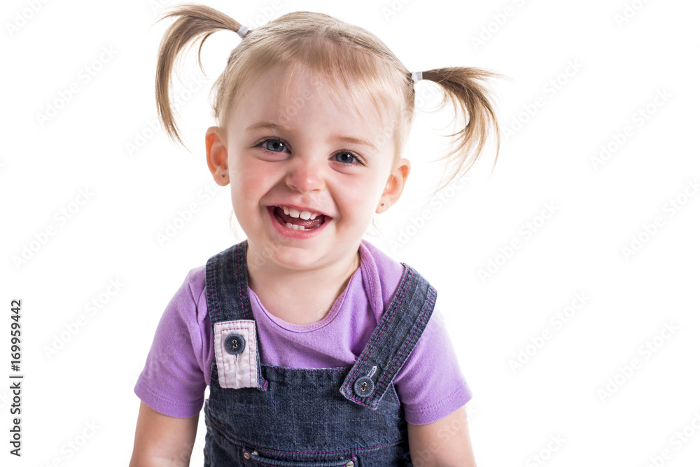 beauty baby face on white background 3 years old beauty baby face on white background 3 years old