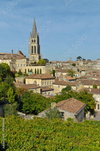 Saint-Emilion, vue générale, Gironde