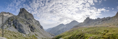 Panorama Mercantour French Alps