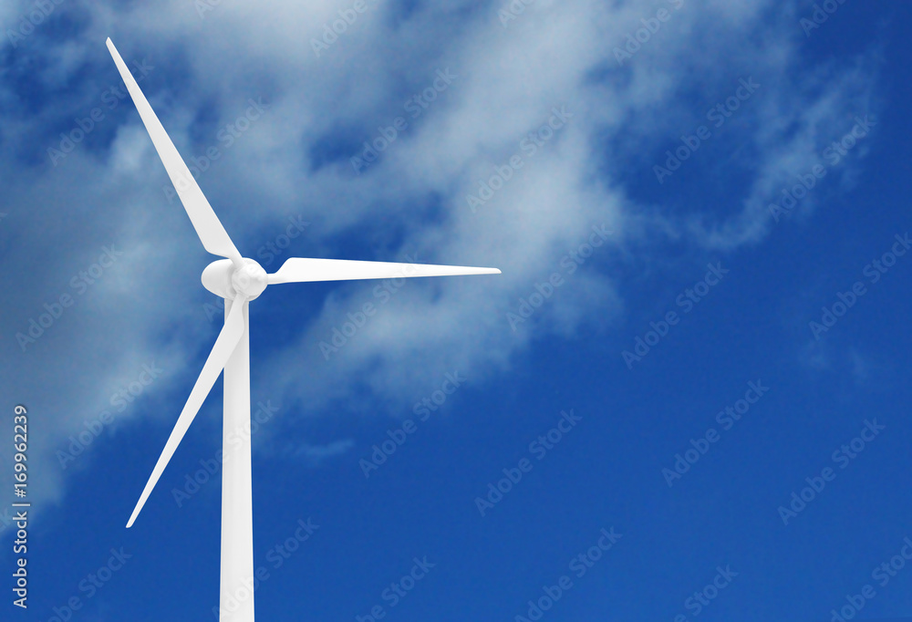 éolienne énergie durable ciel bleu éolienne énergie durable ciel bleu