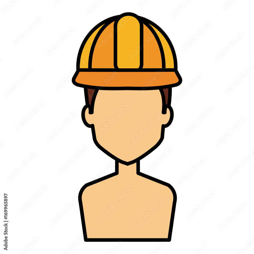 repairman builder shirtless avatar character vector illustration design repairman builder shirtless avatar character vector illustration design