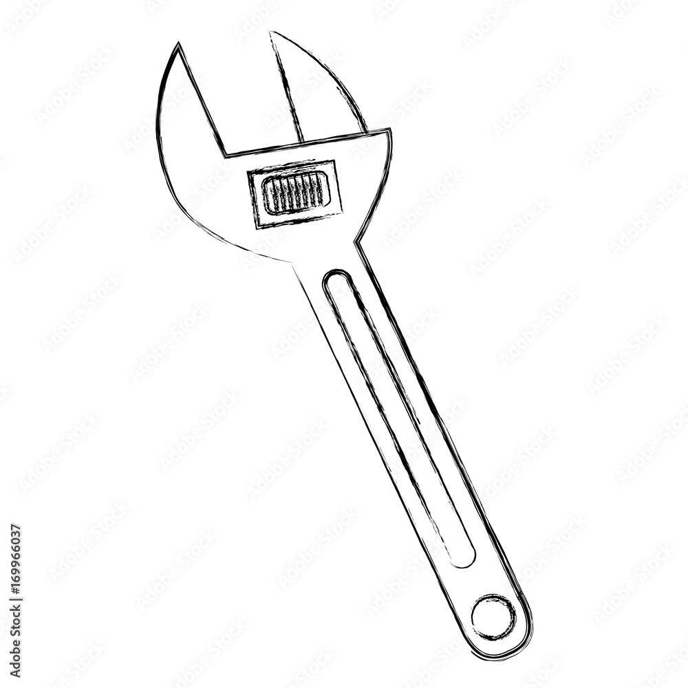 wrench tool isolated icon vector illustration design wrench tool isolated icon vector illustration design