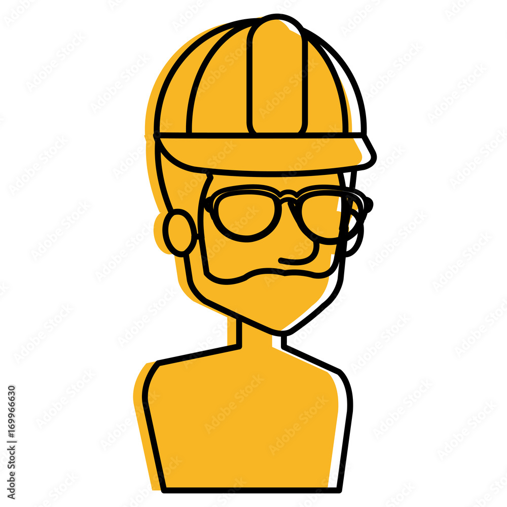 repairman builder shirtless avatar character vector illustration design repairman builder shirtless avatar character vector illustration design