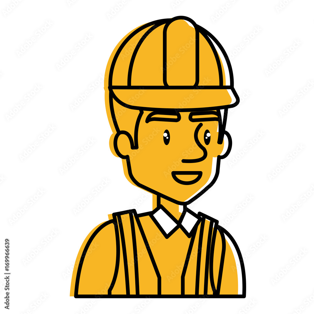 repairman builder avatar character vector illustration design repairman builder avatar character vector illustration design