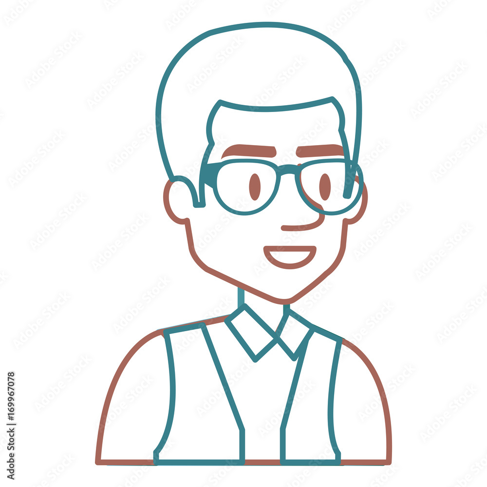 elegant businessman avatar character vector illustration design elegant businessman avatar character vector illustration design