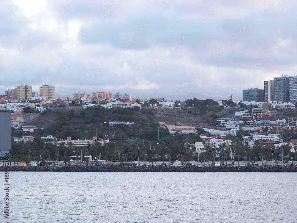 Blick auf Las Palmas vom Hafen 5