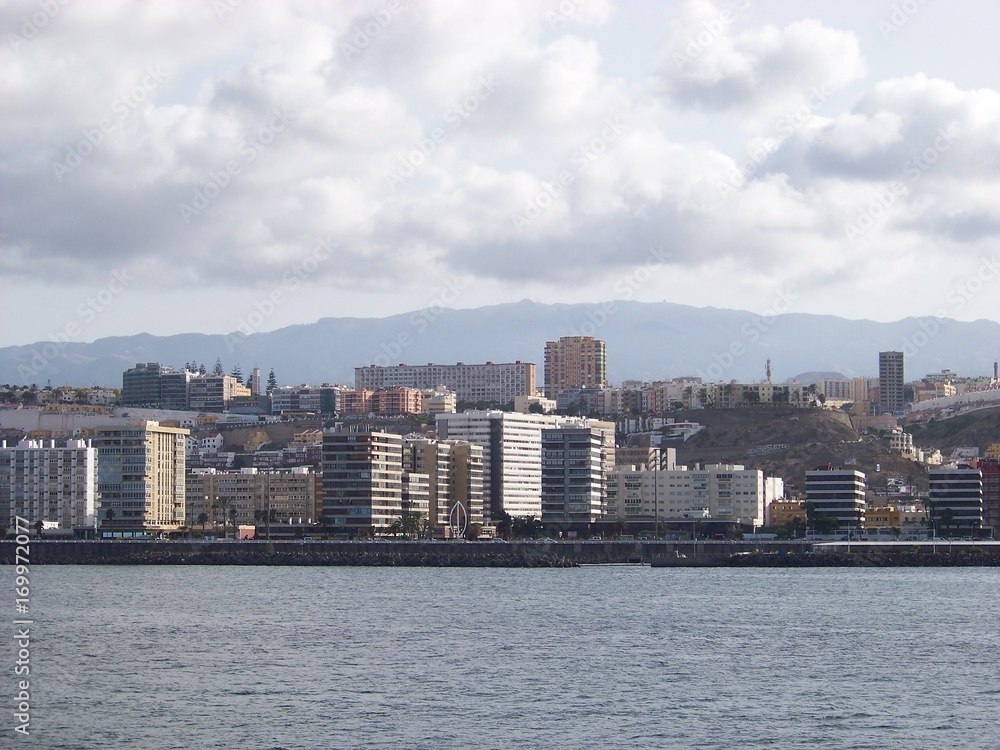 Blick auf Las Palmas vom Hafen 4
