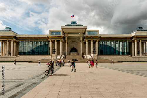 Main square, Ulaanbaatar