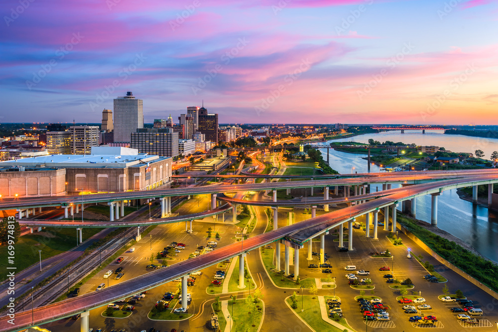Fototapeta premium Memphis Tennessee USA