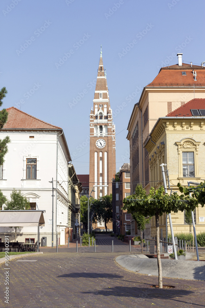 Fototapeta premium Streets of Szeged