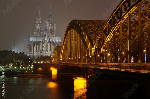 Nachtaufnahme Kölner Dom