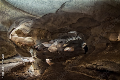 Canvas Print Longhorn Cavern Texas