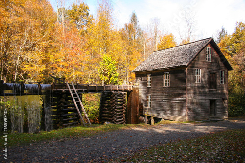 Wall Mural Cades Cove Grist Mill