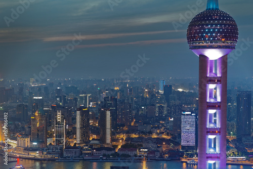 Canvas Print Shanghai