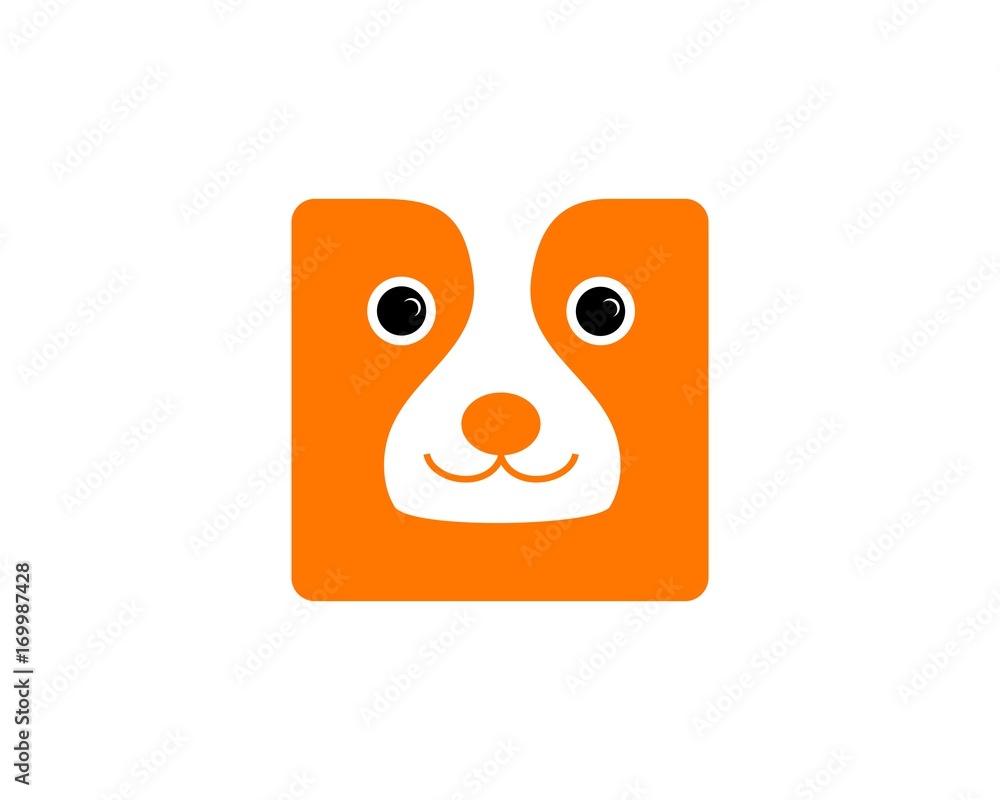 Fototapeta premium Application dog