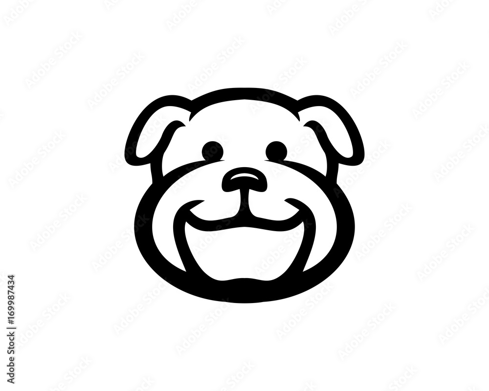 Cute bulldog Cute bulldog