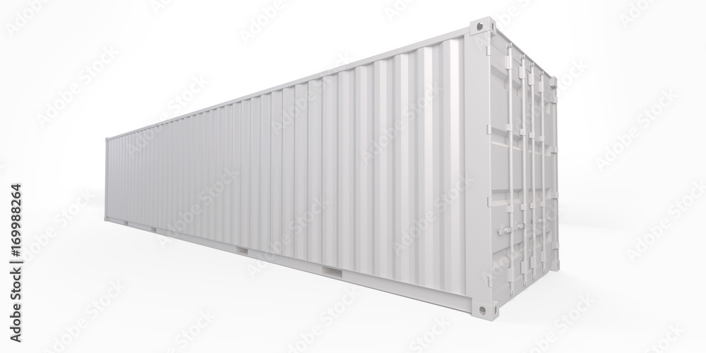 Containers 3D Rendering Containers 3D Rendering