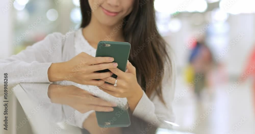 Using cellphone in the station